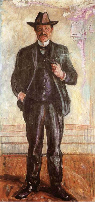 Edvard Munch Self-Portrait